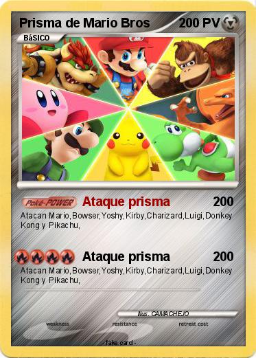 Pokemon Prisma de Mario Bros