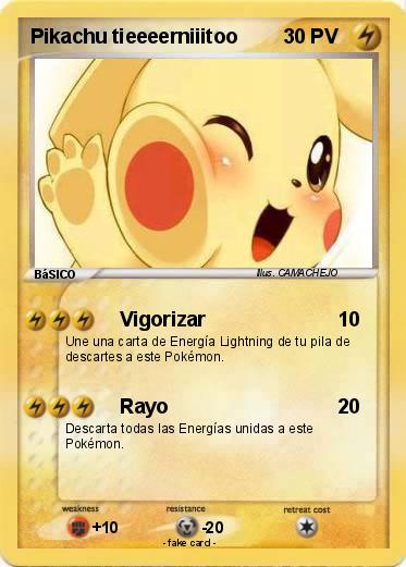 Pokemon Pikachu tieeeerniiitoo