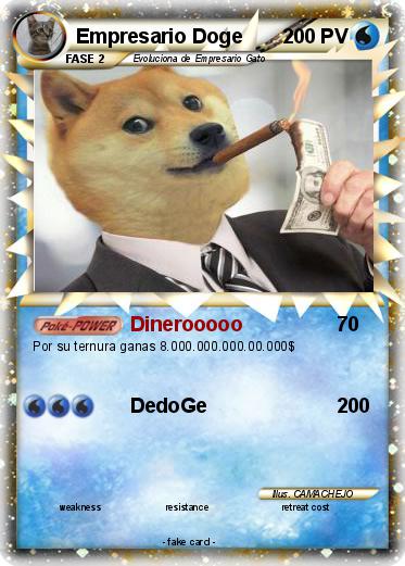 Pokemon Empresario Doge