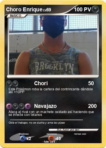 Pokemon Choro Enrique