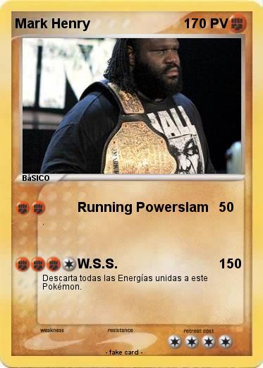 Pokemon Mark Henry