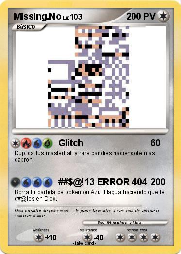 Pokemon Missing.No