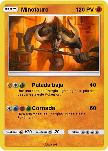Pokemon Minotauro