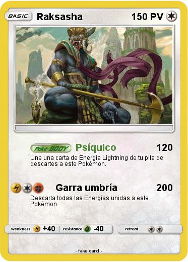 Pokemon Raksasha