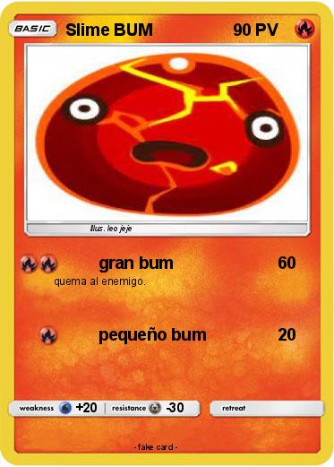 Pokemon Slime BUM