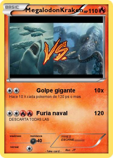 Pokemon MegalodonKraken