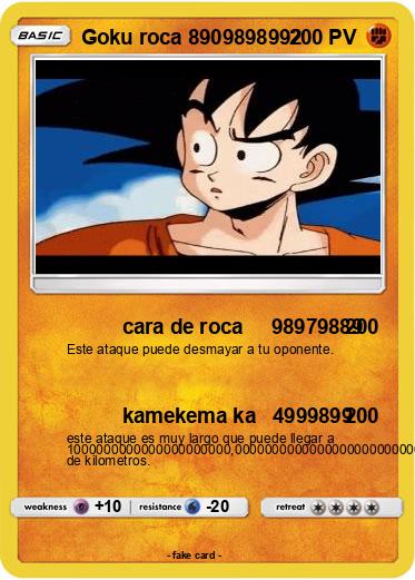 Pokemon Goku roca 8909898992