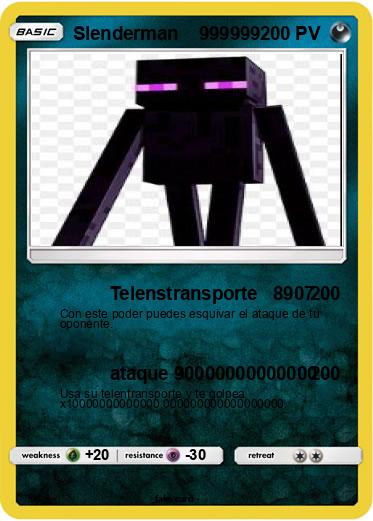 Pokemon Slenderman    999999
