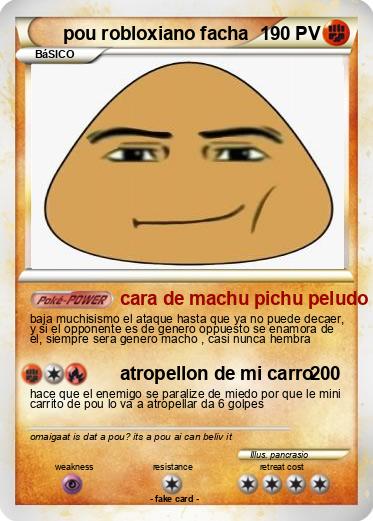 Pokemon pou robloxiano facha