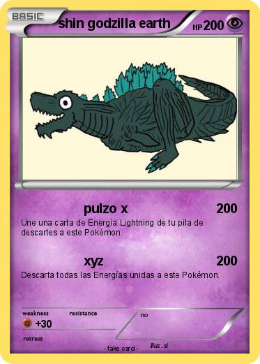 Pokemon shin godzilla earth
