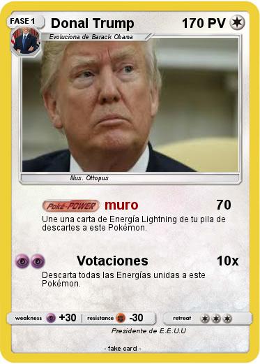 Pokemon Donal Trump