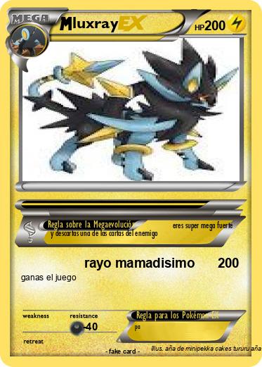 Pokemon luxray