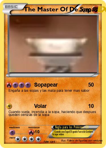 Pokemon The Master Of De Sopas
