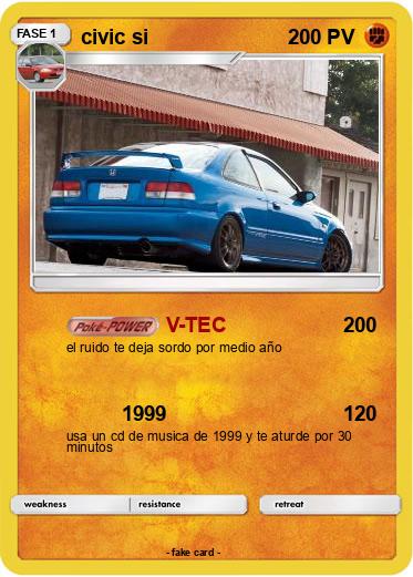 Pokemon civic si