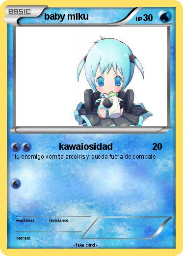 Pokemon baby miku