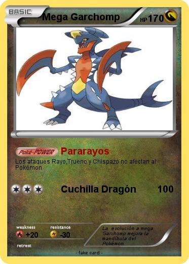 Pokemon Mega Garchomp