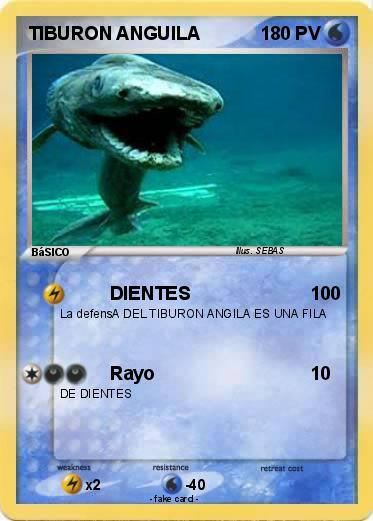 Pokemon TIBURON ANGUILA