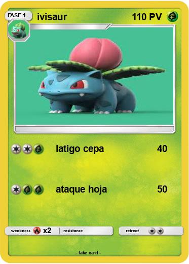 Pokemon ivisaur