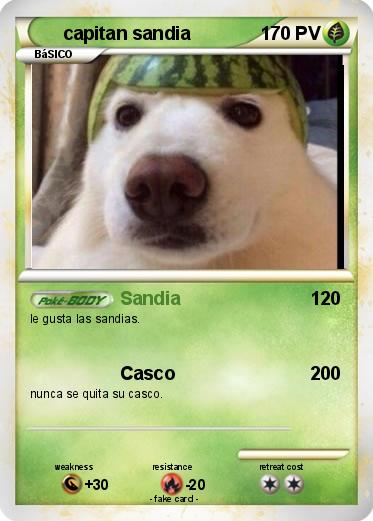 Pokemon capitan sandia