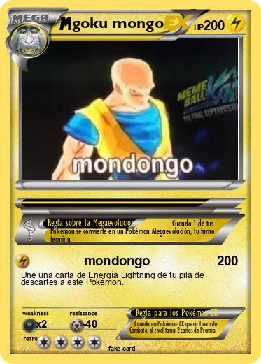 Pokemon goku mongo