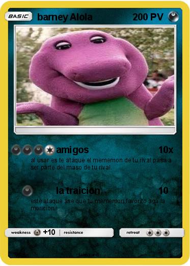Pokemon barney Alola