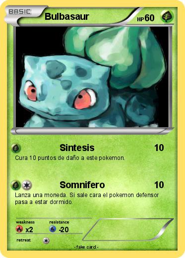 Pokemon Bulbasaur