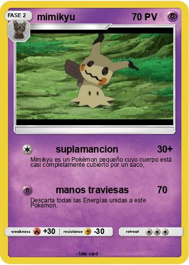 Pokemon mimikyu