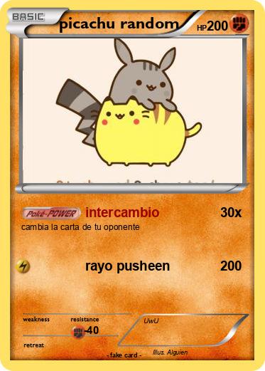 Pokemon picachu random