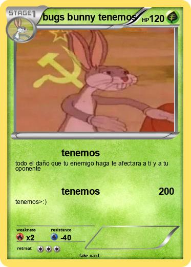 Pokemon bugs bunny tenemos