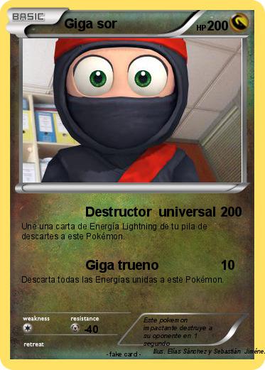 Pokemon Giga sor