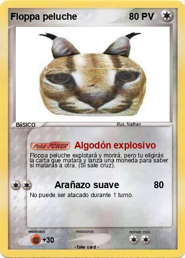 Pokemon Floppa peluche