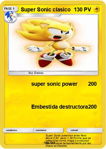 Pokemon Super Sonic clasico