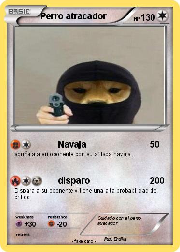 Pokemon Perro atracador