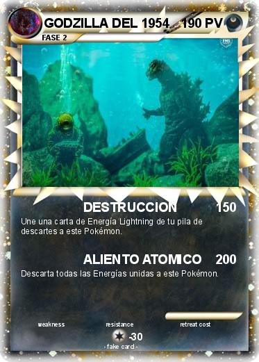 Pokemon GODZILLA DEL 1954