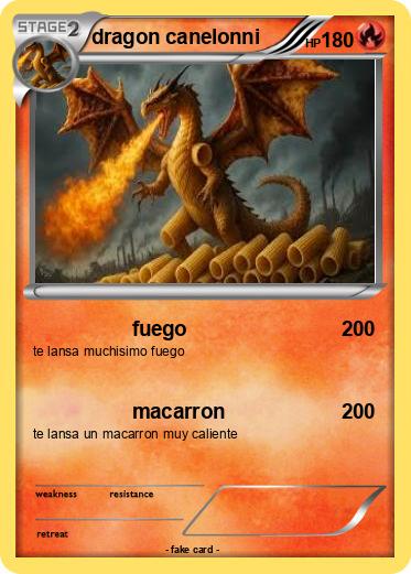 Pokemon dragon canelonni