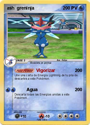 Pokemon ash  greninja