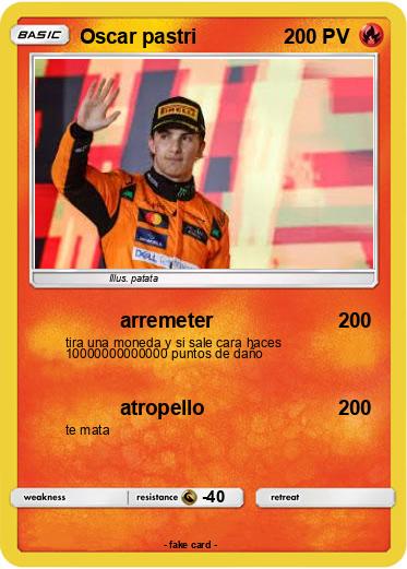 Pokemon Oscar pastri