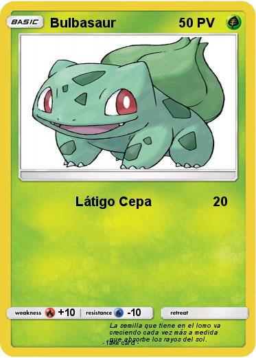 Pokemon Bulbasaur