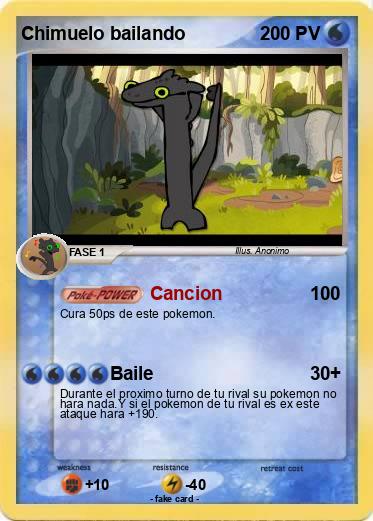 Pokemon Chimuelo bailando