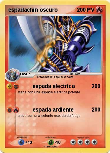 Pokemon espadachin oscuro