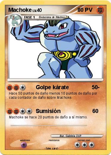 Pokemon Machoke