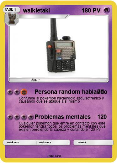 Pokemon walkietaki