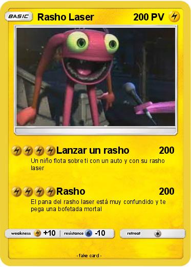 Pokemon Rasho Laser