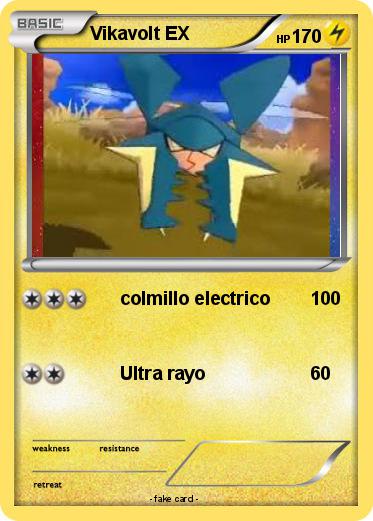 Pokemon Vikavolt EX