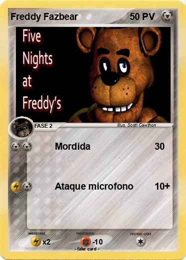 Pokemon Freddy Fazbear