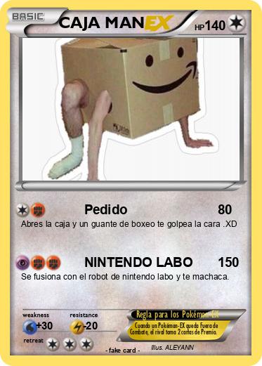 Pokemon CAJA MAN
