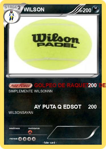 Pokemon WILSON