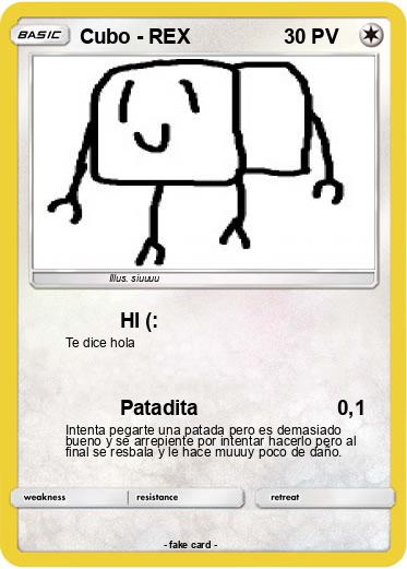 Pokemon Cubo - REX