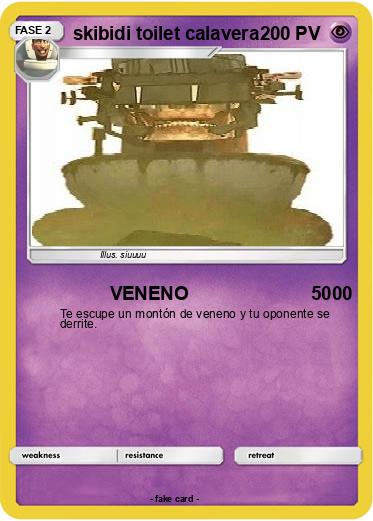 Pokemon skibidi toilet calavera