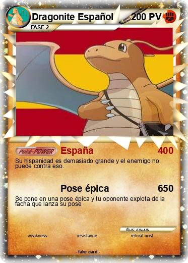 Pokemon Dragonite Español